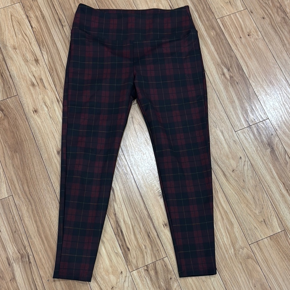 Zenana Plaid Bottoms
